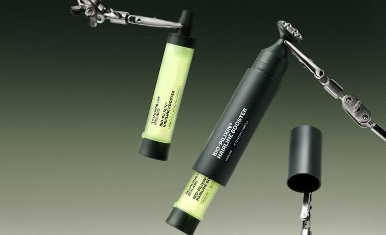 Natürlich zu vollerem Haar